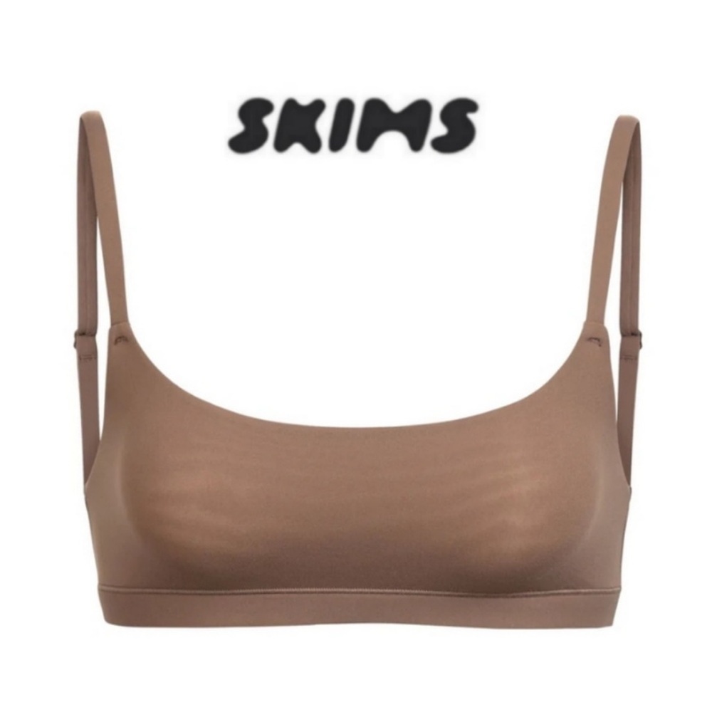 SKIMS Fits Everybody Scoop Oxide Bralette Large XXS NWT - Picture 3 of 9